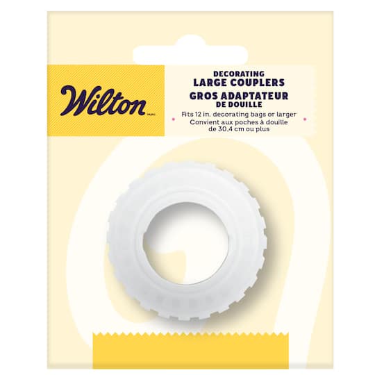 Wilton™ Large Plastic Coupler for Cake Decorating | Michaels®